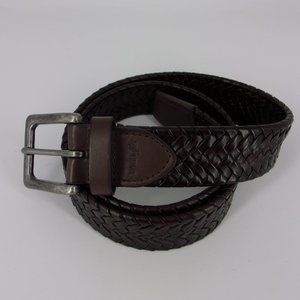 Wrangler brown genuine leather bonded  belt,M